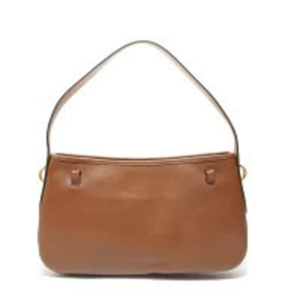 Miu Miu Adventure Nappa Leather Shoulder Bag Brown